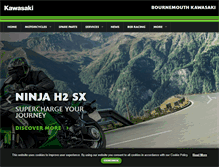 Tablet Screenshot of bournemouth-kawasaki.co.uk
